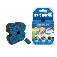 Spongina pet wash gomma spugna lavaggio cane