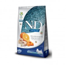 Farmina N&D Ocean Adult Mini Merluzzo, zucca e arancia 800gr