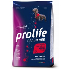 Prolife Grain Free sensitive manzo e patate - Adult mini 2kg