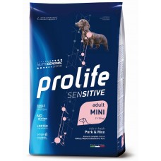 Prolife Sensitive maiale e riso - Adult mini 2kg