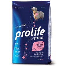 Prolife Sensitive Agnello e riso - Adult medium large 2,5kg